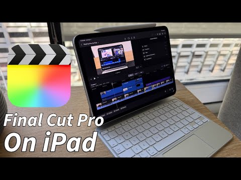 How to make YouTube videos with Final Cut Pro on iPad! Beginners guide!