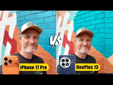 iPhone 17 Pro versus OnePlus 13 camera comparison 