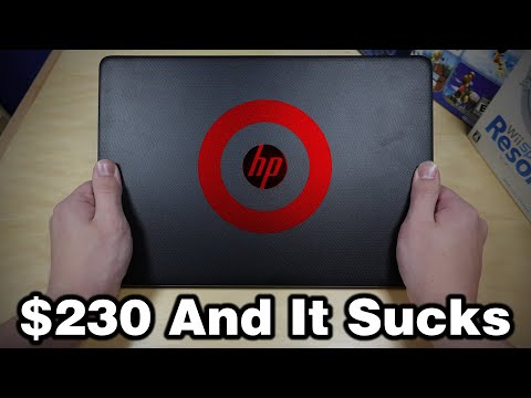 I Bought The Cheapest Laptop From Target...
