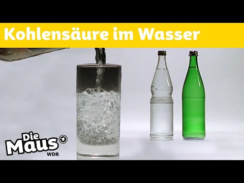 Wie kommen die Blasen ins Mineralwasser? | DieMaus | WDR