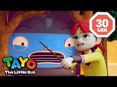 Tayo Special Episode l Tayo and Little Wizards4💫l Tayo Got Stuck Between the Trees! 🫣 l Tayo Movie