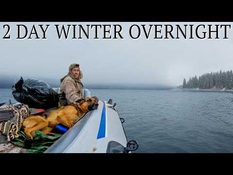 Solo 2 Day Winter Overnight On A Lake