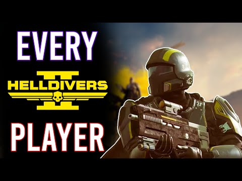 Every Type of Helldivers 2 Player