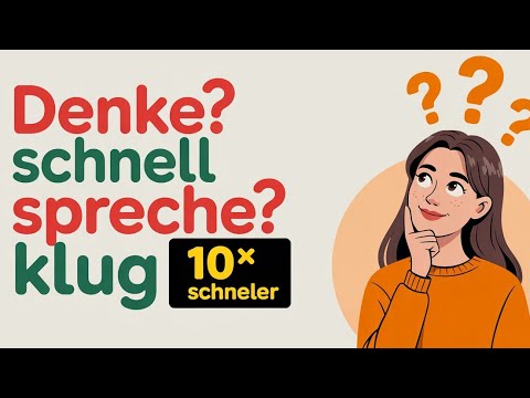 In 30 Days: Think Fast & Speak Smart in German! 💡🇩🇪 | Episode 2