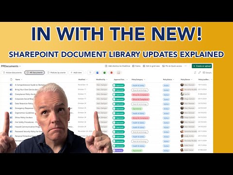 Master the new SharePoint Document Library interface in minutes