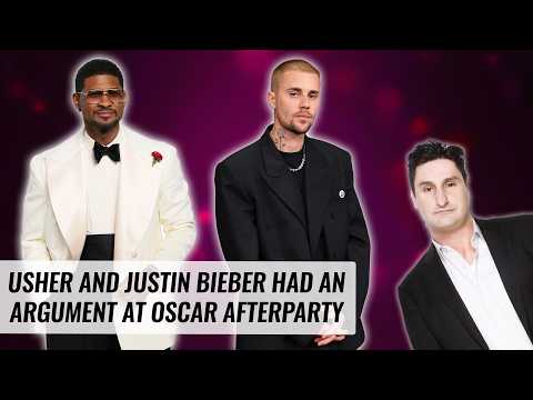 Usher and Justin Bieber Had An Argument At Oscar Afterparty | Naughty But Nice