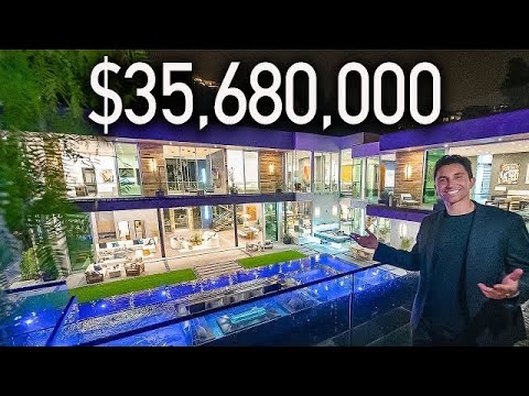 Touring a $35m Bel Air Mega Mansion with an INSANE Backyard!