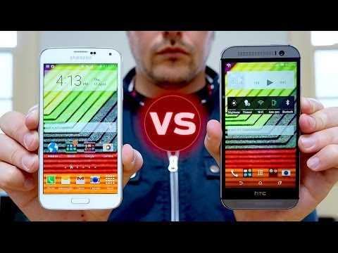 Samsung Galaxy S5 vs HTC One M8 | Pocketnow