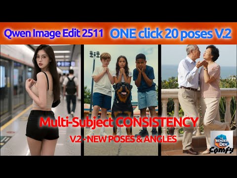 UPDATED + 20 more SHOTS V2. with NEW Qwen 2511 #comfyui #qwen