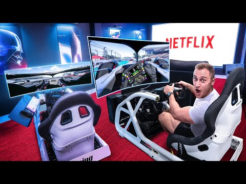 I Built The CRAZIEST Dual Racing Sim Setup!