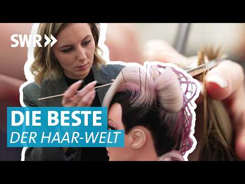 Königsdisziplin Haare: 21-jährige Lea aus Baden-Württemberg ist Deutschlands beste Friseurin