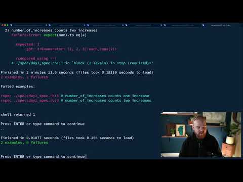 each_cons, inject, and File.readlines - Advent of Code 2021 - Day 1 with ruby