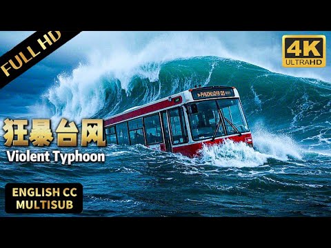 2024 apocalyptic film! Huge waves suddenly surged on the sea, and it was too late to escape!