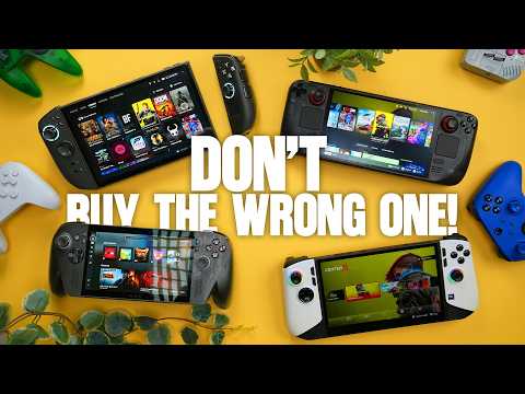 Xbox Ally X vs Steam Deck OLED vs Lenovo Legion Go 2: BEST Gaming Handhelds of 2025