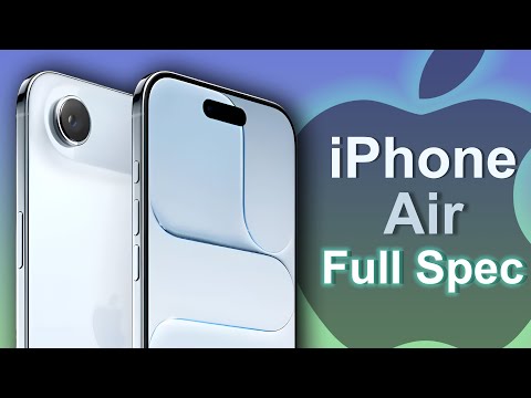 “iPhone 17 Air Full Spec – Apple’s Most Powerful and Thinnest iPhone Yet!”