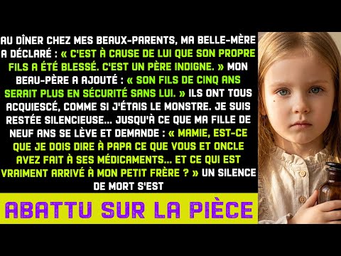 Ma fille a posé UNE SEULE question à dîner qui a envoyé mes beaux-parents directement en prison.