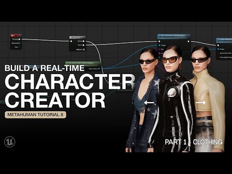Building a Character Creator in Unreal Engine 5.5 (MetaHuman + Mutable Plugin) - PART 1