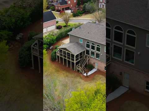 A beautiful new outdoor space in the Marietta, Georgia area. #Trexdecking #screenedporch
