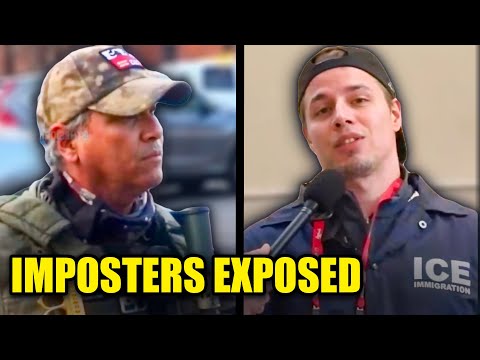 Fake ICE 'Agent' Gets Clocked When Civilians Demand Proof