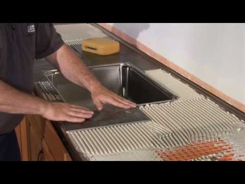 Schluter®Countertop System Installation Segment 3: Tiled Under-Sink/Backsplash/Tiles