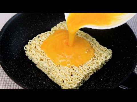 I've never had such delicious instant noodles! 🔝4 Delicious instant noodle recipes