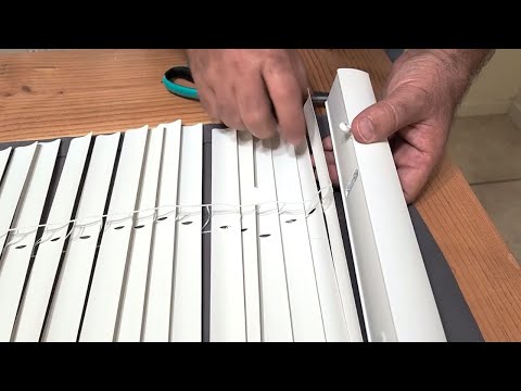 People are cutting up their ugly window blinds for a brilliant new idea!