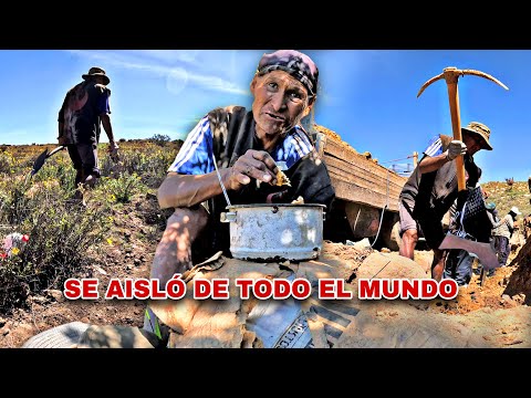 El habitante de las montañas Nos muestra Su único sustento de vida - Don Víctor