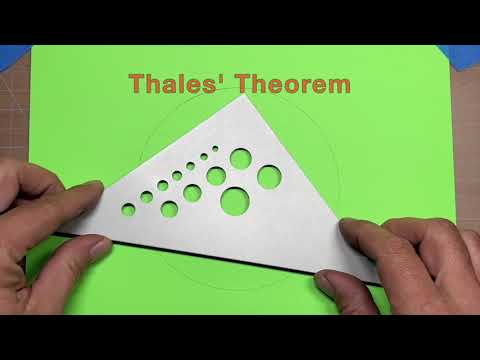 Find The Center Of A Circle With Thales’ Theorem