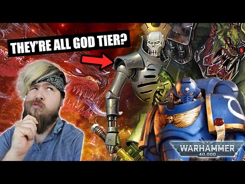 10 Most POWERFUL Factions In Warhammer 40k Lore