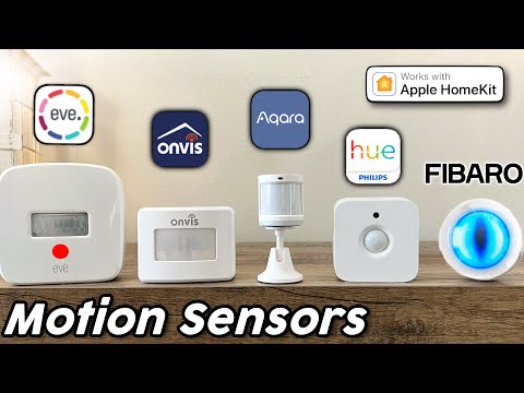 Best HomeKit Motion Sensors! (Eve Motion, Aqara, Onvis, Philips Hue, Fibaro)