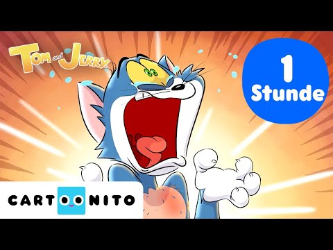 Von Strand-Rivalen zu Eiscreme-Freunden | Tom & Jerry 1-Stunden-Compilation-Special | Cartoonito