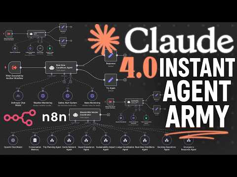 How to INSTANTLY Build An AI Agent Army in n8n with Claude