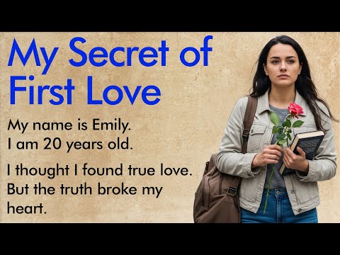 My First Love Was a Secret ✅ Spoken English Learning (A1–A2 Level) ✅