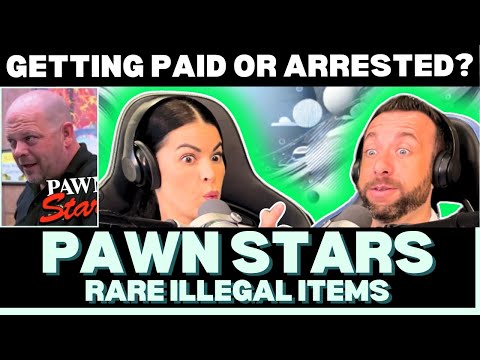 Canadian's React To Pawn Stars: 5 SUPER RARE ILLEGAL ITEMS!