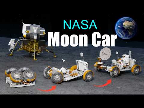 How did the Lunar Roving Vehicle work? (NASA)