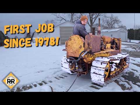 This Crawlers FIRST Job In Nearly 50 YEARS! | 1937 Caterpillar Twenty -Two