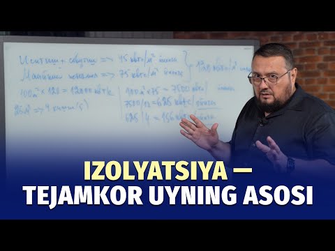 Energosamarador uy qanaqa bo‘ladi? Ekspert bilan suhbat