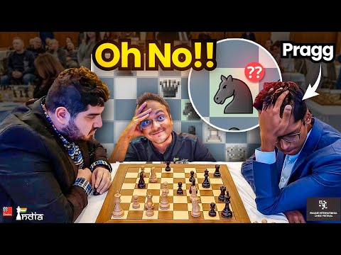 "Oh Pragg! How did you miss that!" | Maghsoodloo vs Praggnanandhaa | Prague Masters 2024