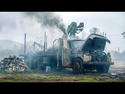 Tatra 148 V8 Diesel – Cold Start of a 12.7L Abandoned Monster