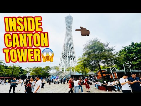 Inside The Canton Tower, Guangzhou China | 108 Floors Up And I Couldn’t Go Higher 😱 