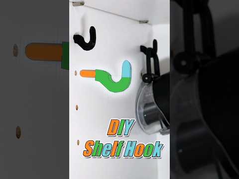 DIY 3D Printed Shelf Hook