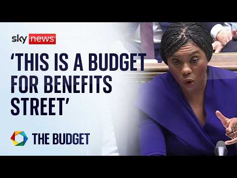 Badenoch says budget is a 'smorgasbord of misery' | Budget 2025