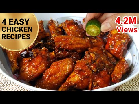 4 Mouthwatering Chicken Recipe To Impress Your Guests!😲 Chicken Recipe With a Twist!