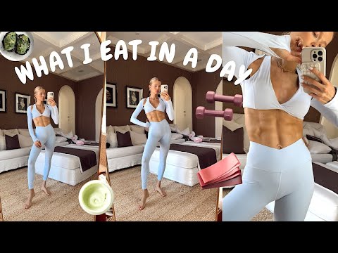 What I Eat In A Day / No Dieting, No Starving: How I Stay Fit + WISKII try on | Vita Sidorkina