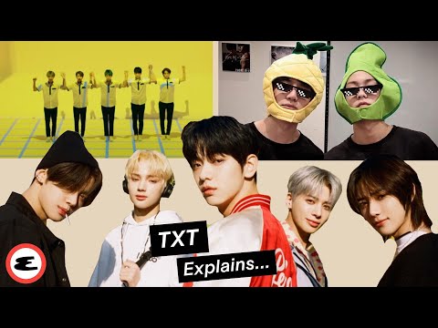 TOMORROW X TOGETHER React To Avocados, Cookies &  Dancing  | Explain This | Esquire