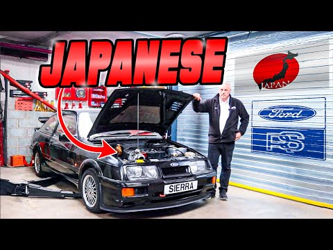 FORD SIERRA RS500 COSWORTH LAND’S IN THE UK TO BE DE-MODIFIED