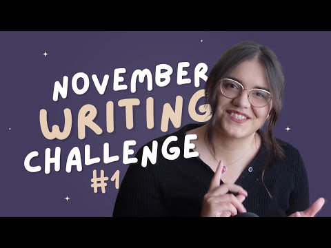 Write With Me! (November Writing Challenge #1)