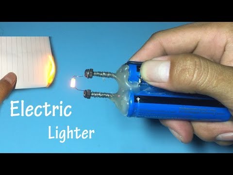 How to make a mini electric lighter , The useful tool , Good idea