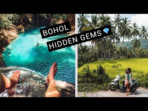 SECRET WATERFALL & CLIFF JUMPING IN BOHOL! Philippines Vlog 03