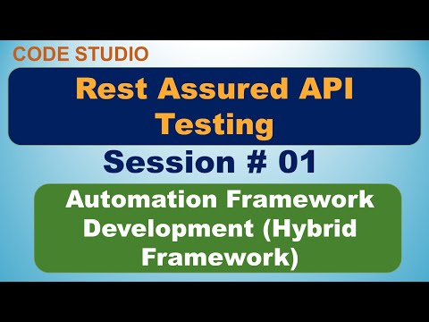 Rest Assured API Testing Automation Framework Development- Session# 01(In Hindi)